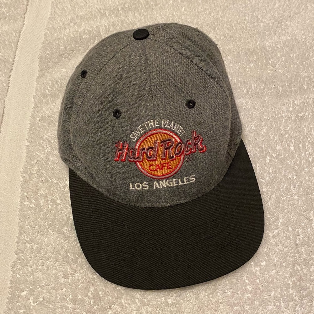 Hard Rock Cafe Los Angeles Grey SnapBack Hat